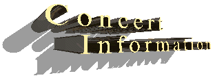Concert Information